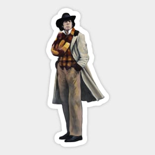 The 4th Dr Who: Tom Baker Sticker